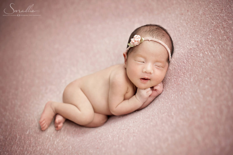 pink classy newborn