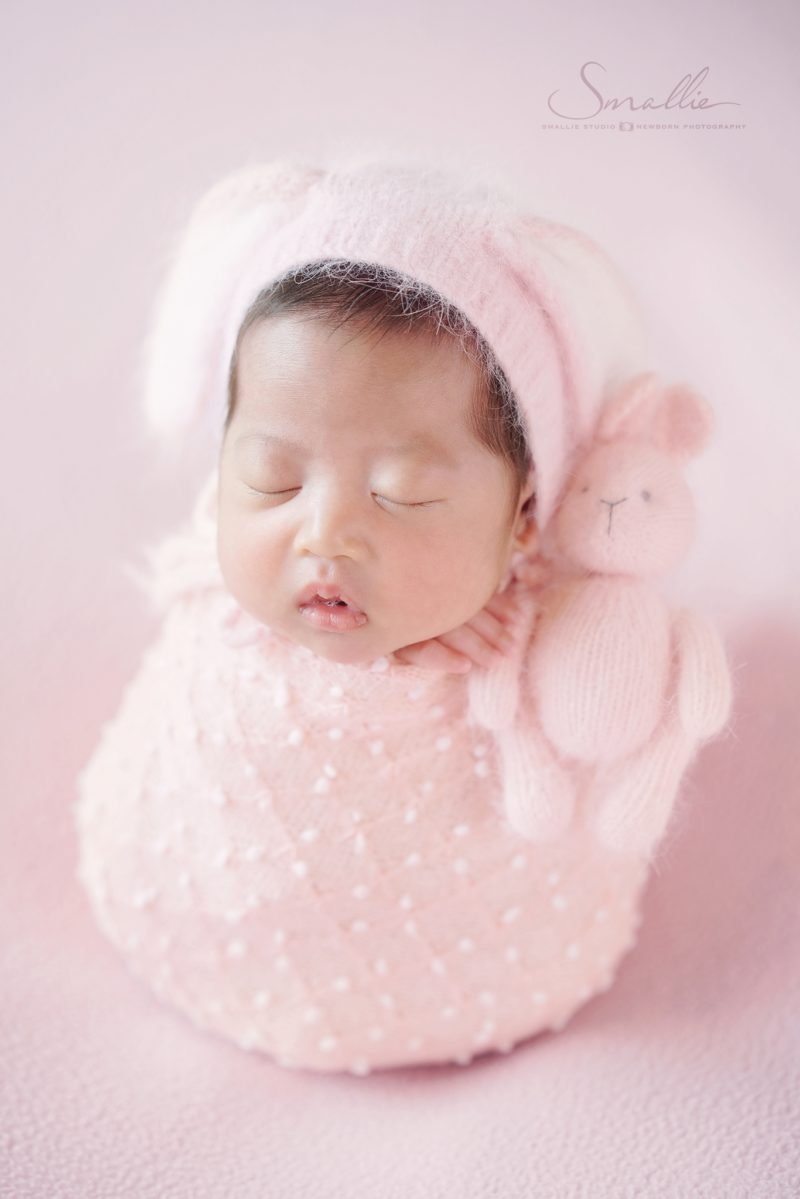 at home newborn Pink Pastel theme