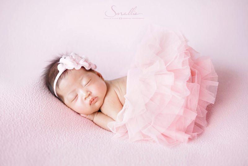 at home newborn Pink Pastel theme