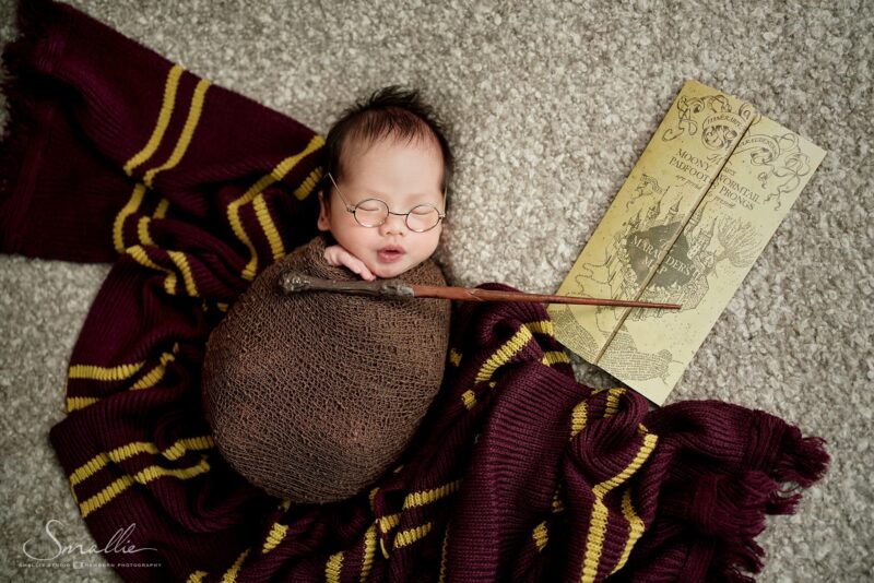 Newborn Harry Potter